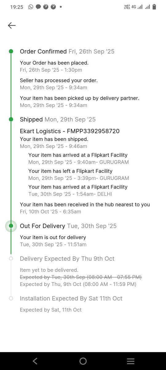 shomeenaderwal's tweet photo. @flipkartsupport @Flipkart Why are you hurting my feelings even after spending my hard earned money? I will never buy anything from @flipkartsupport in my life nor will I advise anyone to buy it. You are service is very bad bad bad 😔 https://t.co/WsTpBPaQ2w