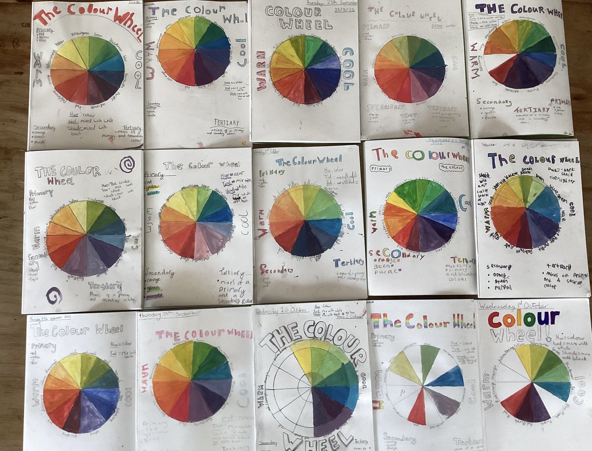 This week, Year 7 have started their colour wheels and they are looking fab! 🤩

<a href="/IbstockSchool/">Ibstock School</a>