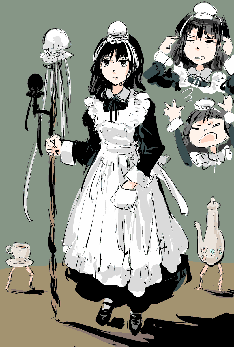 「」|何処ゆきのイラスト