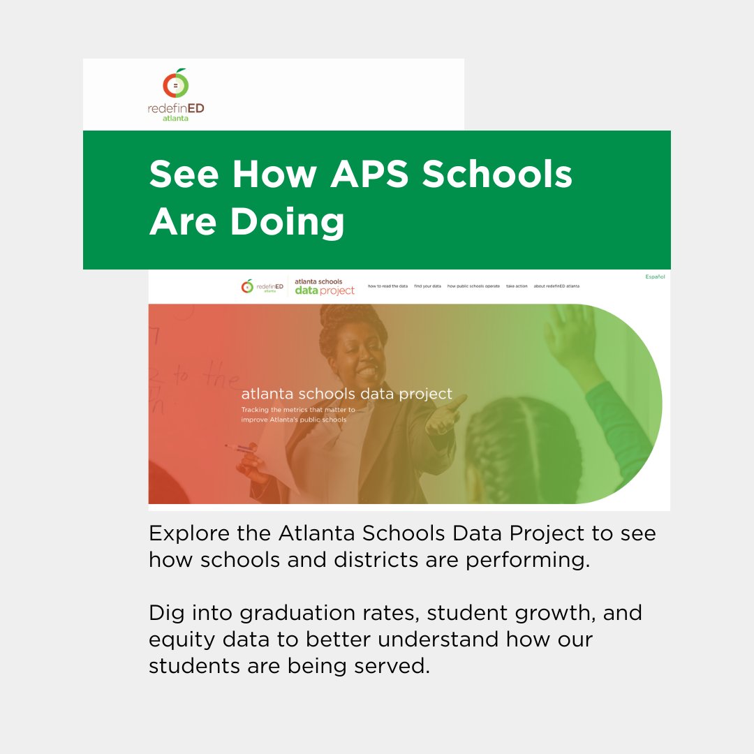 🚨 History made: @APSUpdate has surpassed a 90% graduation rate for the first time! 🎓 A huge milestone—but graduation rates don’t tell the full story. Explore other school indicators at the Atlanta Schools Data Project — link in bio for data, APS graduation stats and readiness.