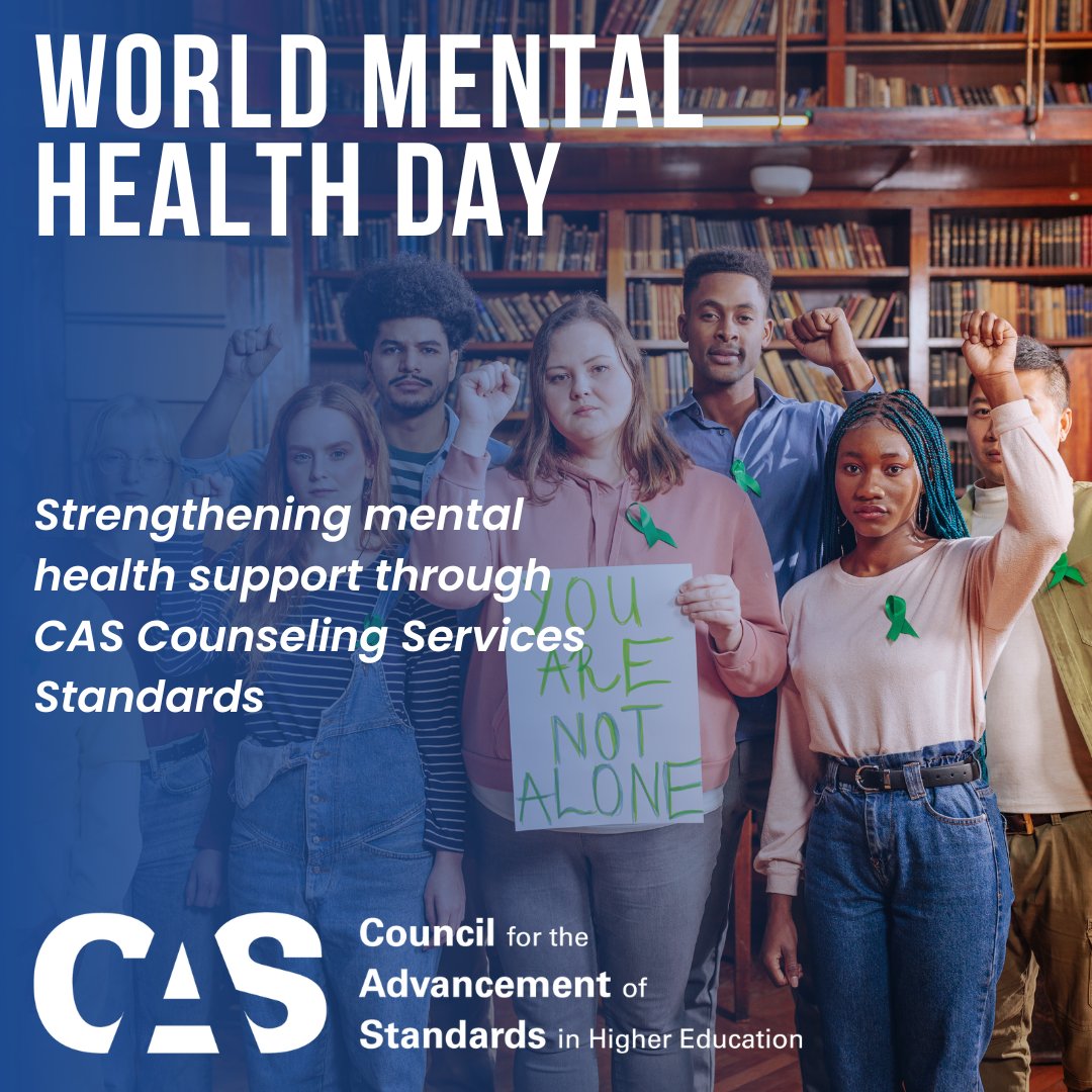 𝗧𝗼𝗱𝗮𝘆 𝗶𝘀 #𝗪𝗼𝗿𝗹𝗱𝗠𝗲𝗻𝘁𝗮𝗹𝗛𝗲𝗮𝗹𝘁𝗵𝗗𝗮𝘆 — 𝗖𝗔𝗦’𝘀 𝘊𝘳𝘰𝘴𝘴-𝘍𝘶𝘯𝘤𝘵𝘪𝘰𝘯𝘢𝘭 𝘍𝘳𝘢𝘮𝘦𝘸𝘰𝘳𝘬 𝘧𝘰𝘳 𝘏𝘦𝘢𝘭𝘵𝘩 &amp; 𝘞𝘦𝘭𝘭-𝘉𝘦𝘪𝘯𝘨 helps institutions build coordinated, compassionate systems of support.

👉 ow.ly/8oZk50X8BhB