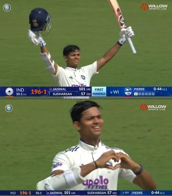 ImGauravYadav9's tweet image. Yashasvi Jaiswal is the real prince of cricket, not PR made.

#INDvsWI