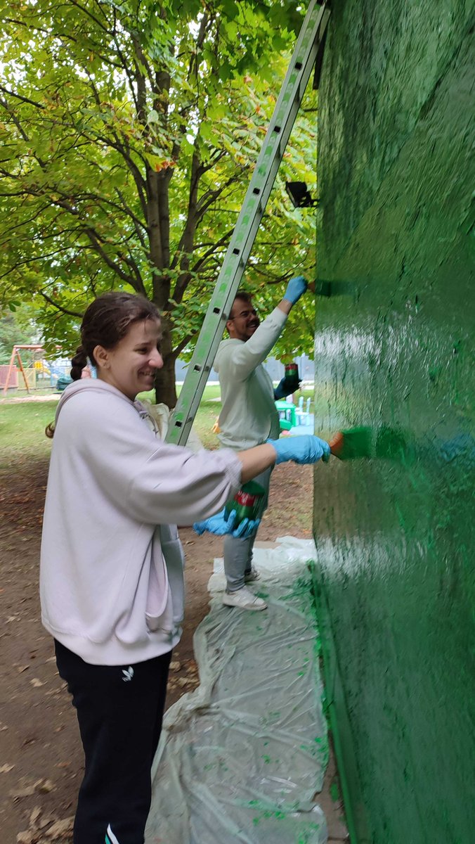 Tricentis's tweet image. At Tricentis, we #GiveBack 💚 Our team in Czech Republic spent a volunteer day at Klokánek Brno, a facility providing safe, family-style care for children in vulnerable situations. 

The team painted, organized, and prepared the grounds—creating a warm &amp;amp; welcoming environment.