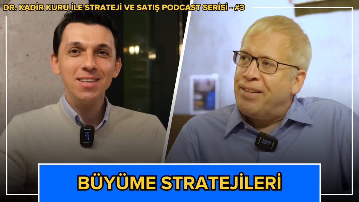 Cloudyflex's tweet photo. 🎤🎧Dr. Kadir KURU ile gerçekleştirdiğimiz podcast serimizin yeni bölümü yayında! Bu bölümde stratejik büyüme ve growth marketing üzerine konuştuk! İzlemek için https://t.co/2UpeNLR98q #crm #sales #marketing https://t.co/SOlsezxJ96