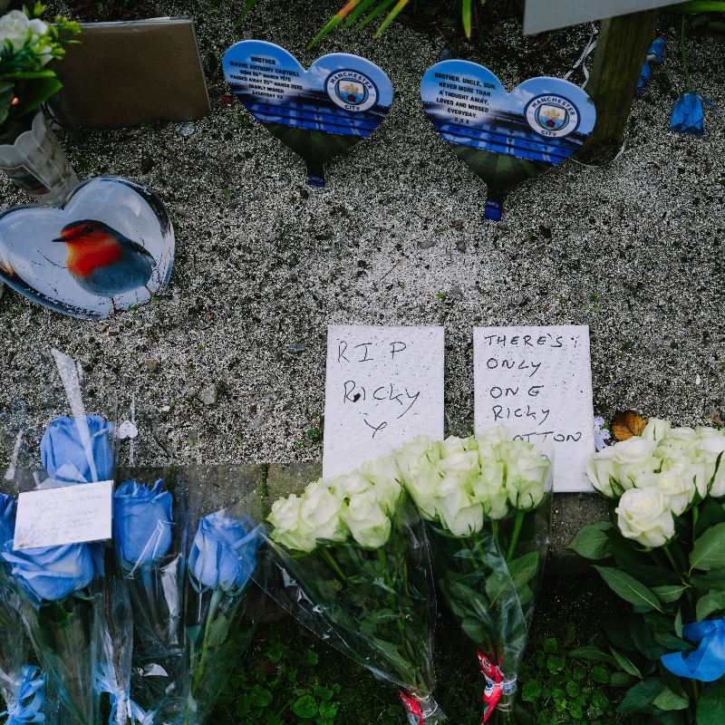 ManCity's tweet photo. Ricky Hatton: 1978-2025

Today, Manchester came together to pay their respects to The Hitman.