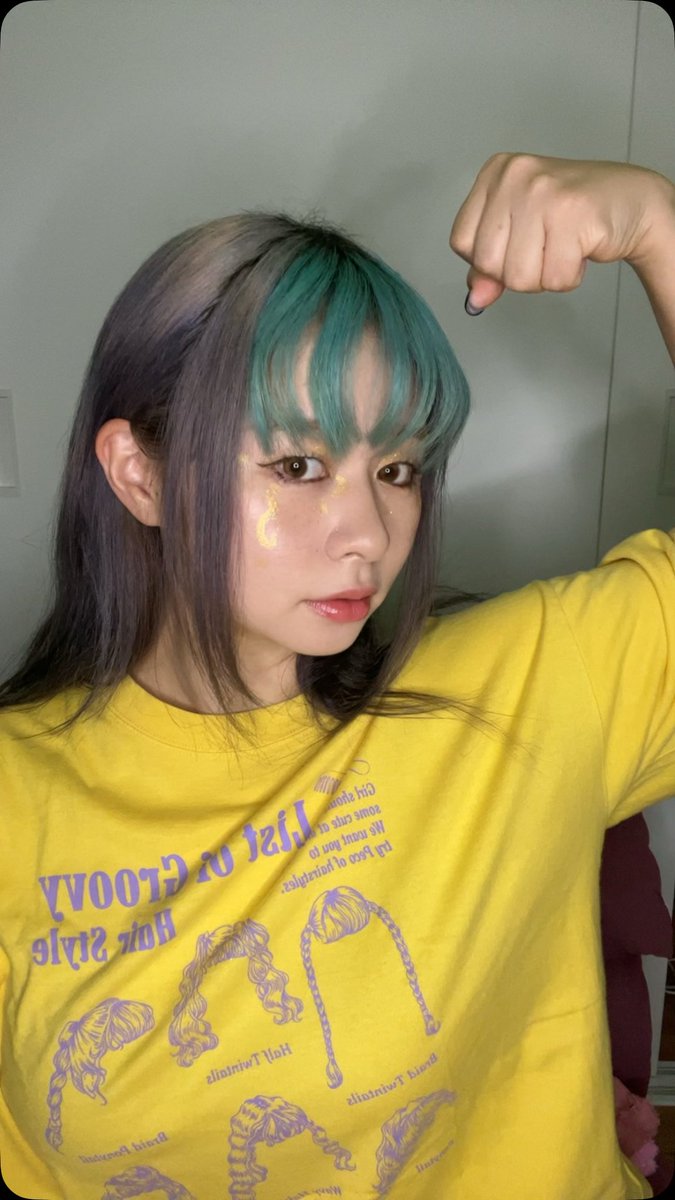XG_Kanomura's tweet photo. 今日のメイクはチサ！✨💛
めちゃくちゃ難しくて、メイクの無限大さを感じました🥹笑
よければ今日もTikTok見てくだちゃい💛
@XGOfficial_ 

https://t.co/pCL8HaIcTv https://t.co/CQnMZJneN8