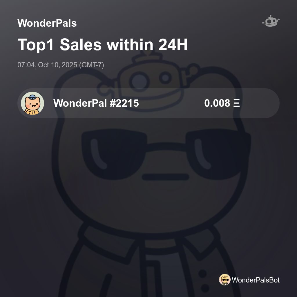 WonderPals Sales Bot 🤖️ tweet media