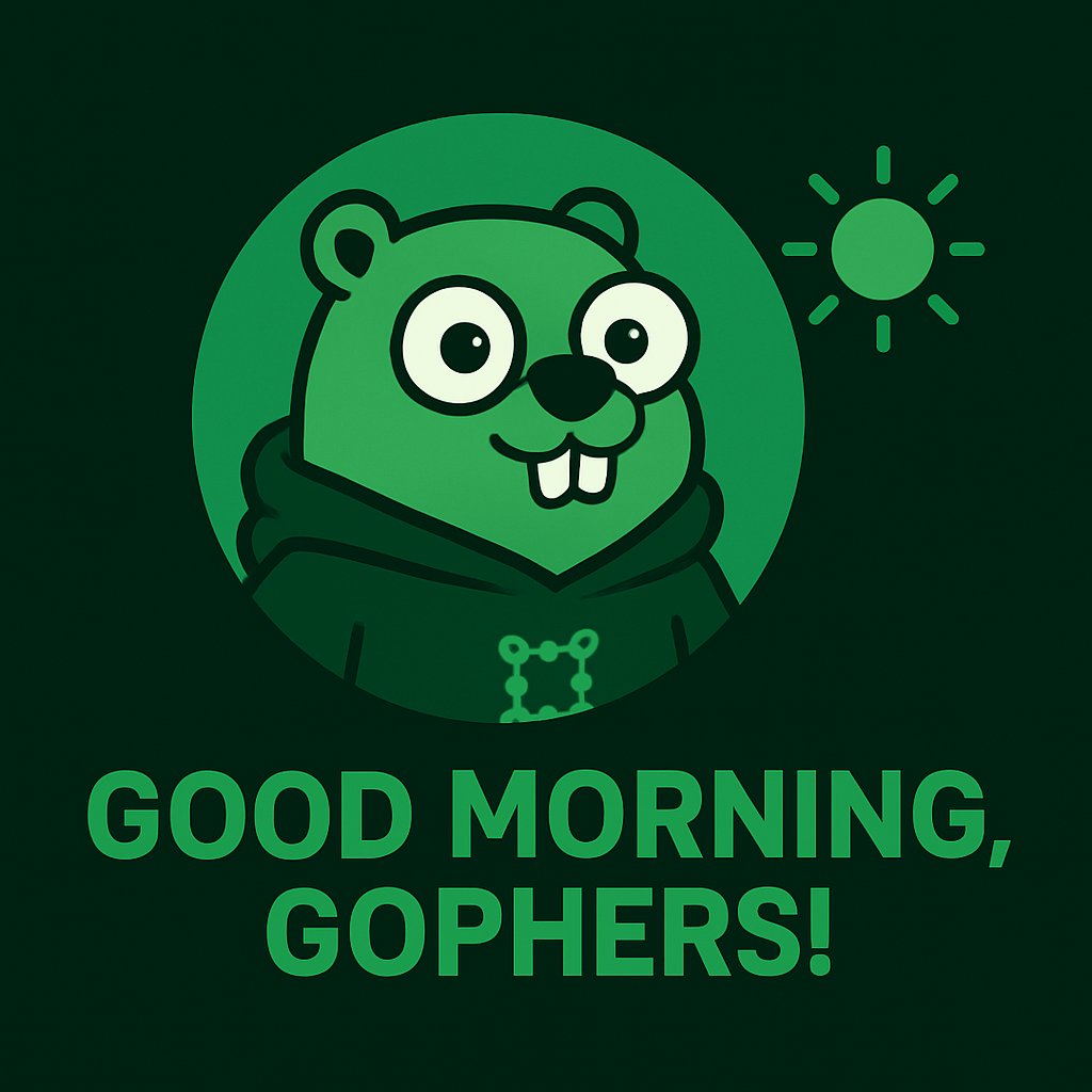 majid_mcqueen's tweet image. “Good morning, Gophers! ☀️ The heat is on — testnets are live, quests underway, and we're just getting started. Let’s make waves. #GOAI” @gopher_ai