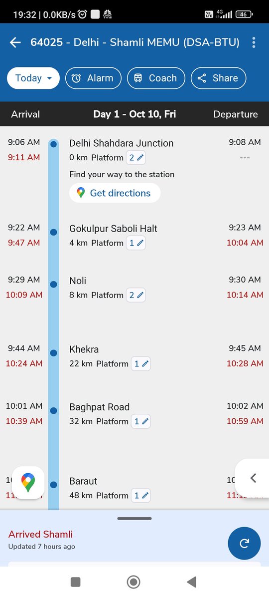 Ssandeep_RGSS's tweet photo. Dear Rail Minister @AshwiniVaishnaw ji, pls be bring in your notice that none of the routed trains from Delhi to Shamli are not running on time? Kindly ask to your team to strengthen the system to avoid any problem with fellow passengers. Thank you 🙏
@RailMinIndia @RailwaySeva https://t.co/tl5pDoMEfj