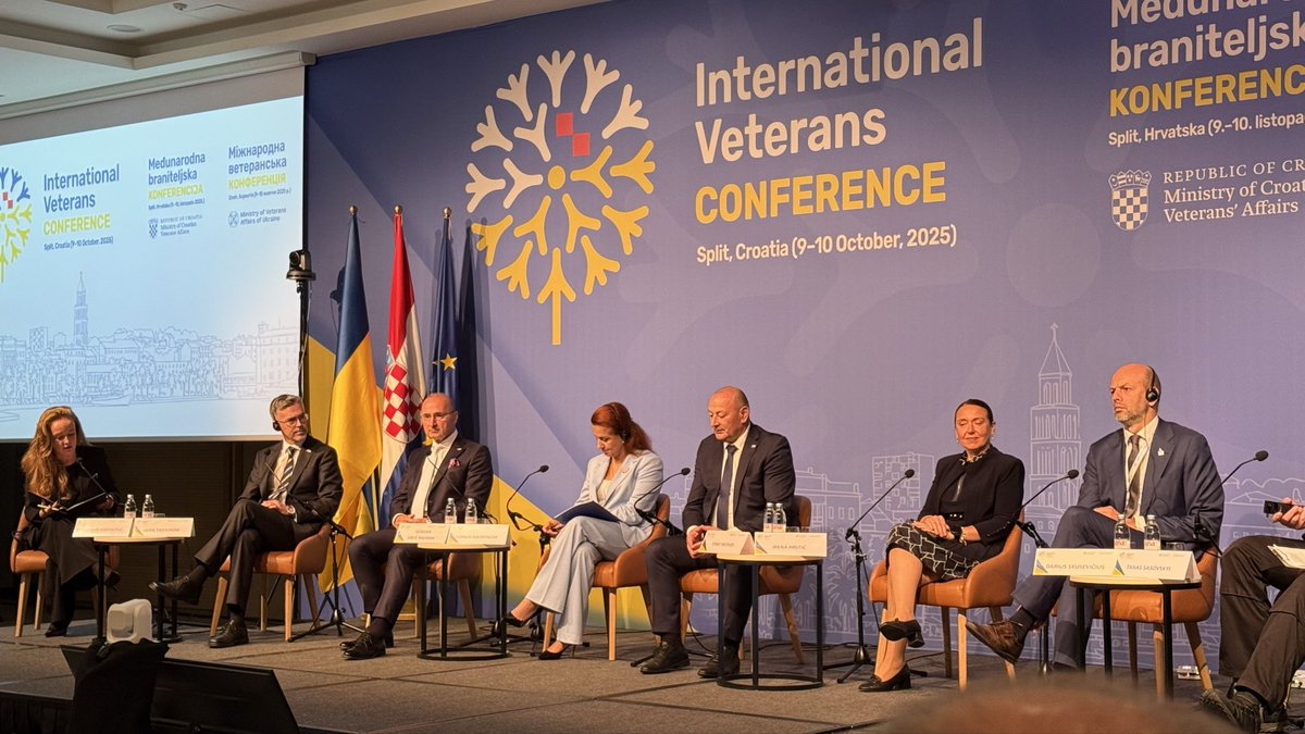 patel_javed's tweet image. International Veterans Conference in support of Ukraine opened by PM @AndrejPlenkovic in Split today; Good to hear from experts across Europe, including #Croatia and @DefenceHQ, sharing experiences of supporting veterans. UK support to #Ukraine remains steadfast 🇺🇦🇭🇷🇬🇧🪖