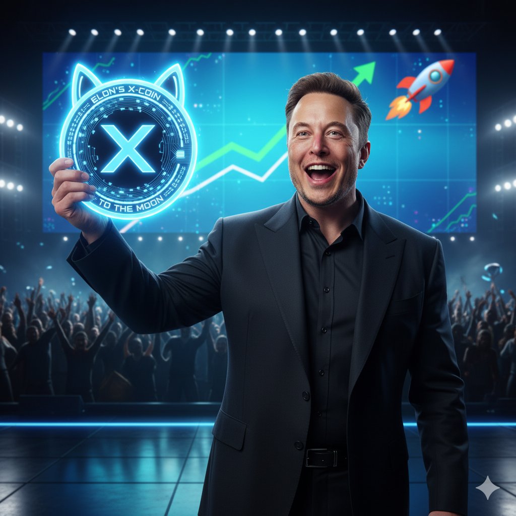 shahbazvybo's tweet image. &quot;Thrilled to announce the launch of my new X-Coin! 🚀 It&apos;s not just a coin; it&apos;s a step toward the future. Let&apos;s make this happen! #XCoin #ElonMusk #FutureOfFinance&quot;