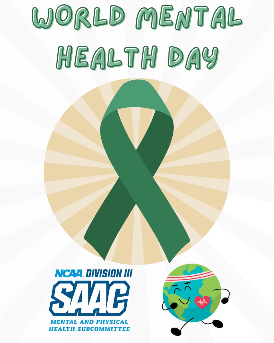 d3saac's tweet photo. Today and every day, we stand with our fellow student-athletes. Your mental health matters — on and off the field, court, and pool. Let’s continue to support one another and prioritize both our mental and physical well-being 💚

#WorldMentalHealthDay #MentalAndPhysicalHealth https://t.co/2tXiniCkNu