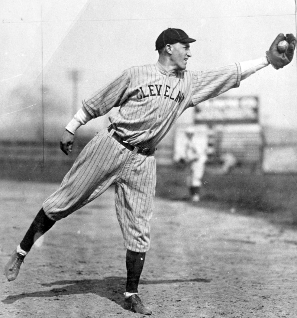 Today’s the day, 105 years ago at League Park (Oct. 10, 1920), when Bill Wambsganss turned an unassisted triple play in the Cleveland Indians’ 8-1 win over the Brooklyn Dodgers in Game 5 of the World Series.