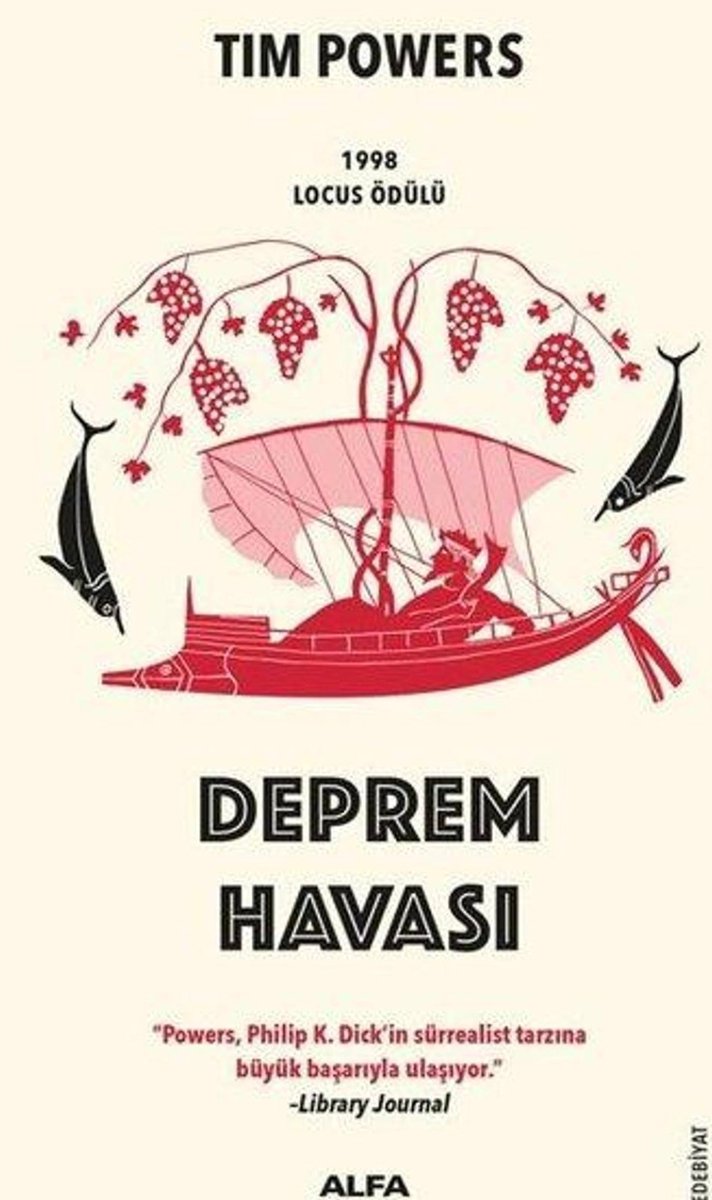 Tim Powers, Deprem Havası #kitap