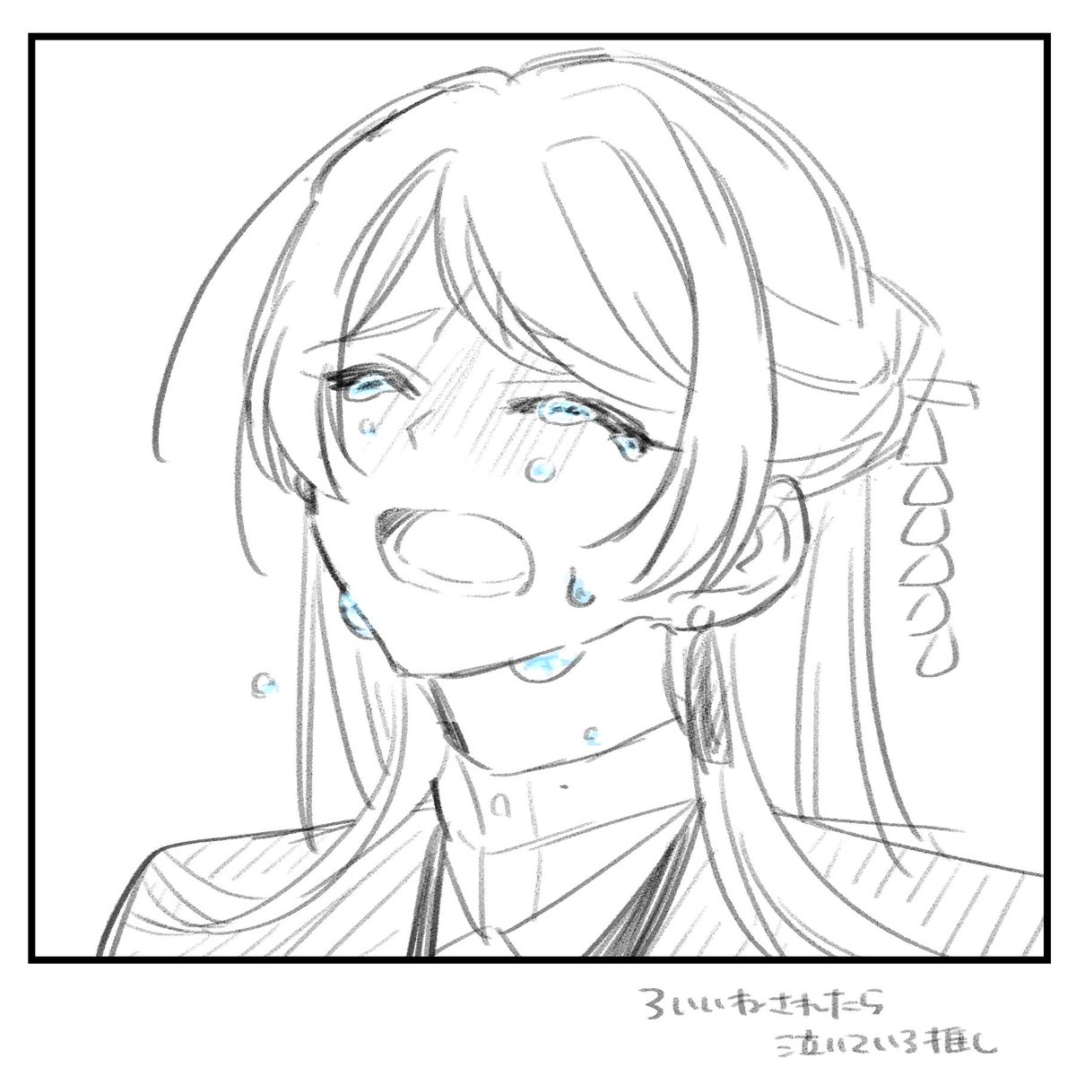 yuusya_aaaaaaaa's tweet photo. いいねありがとうございました☺
３いいね↑いただいたので満足するまで何枚か描き殴りました　🔺推しってことでね https://t.co/QfRFbuMZNQ
