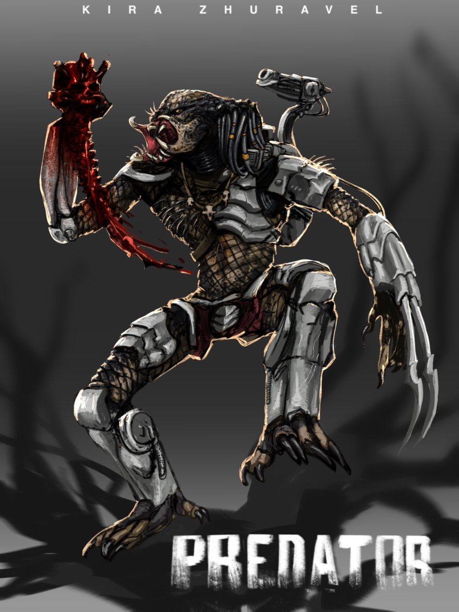 kyrazhuravel's tweet image. #predator