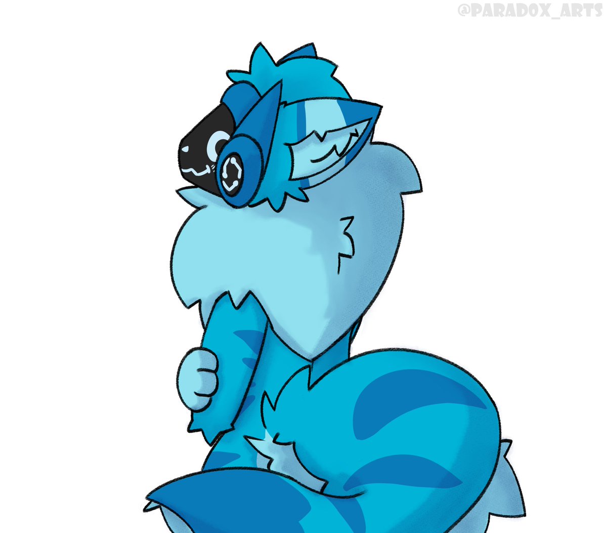 Fineee, you may touch my tail