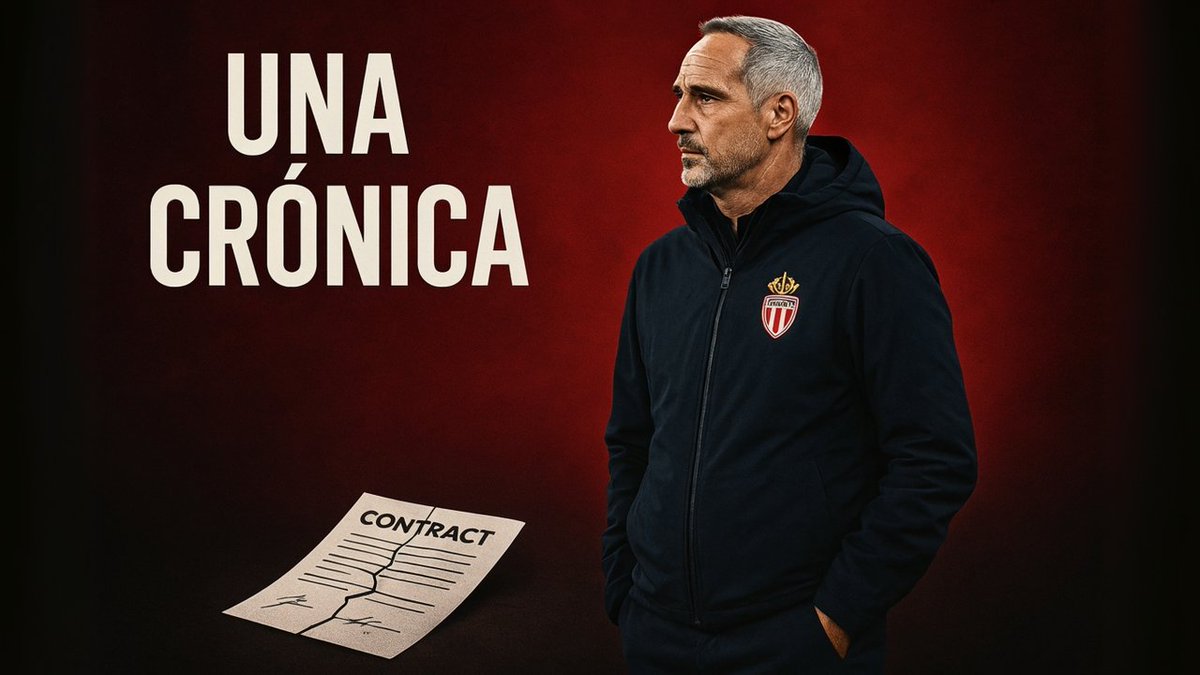 LaVoleamedia's tweet photo. 🚨🚨NUEVO VÍDEO EN EL CANAL🚨🚨
🎙️🗣️ADI HÜTTER deja de ser el ENTRENADOR del A.S MÓNACO
▶️https://t.co/N5Wy63s6m6
#futbol #Ligue1 #Francia #asmonaco #monaco #adihutter #hutter #entrenador #out https://t.co/9OnhnqDkqq