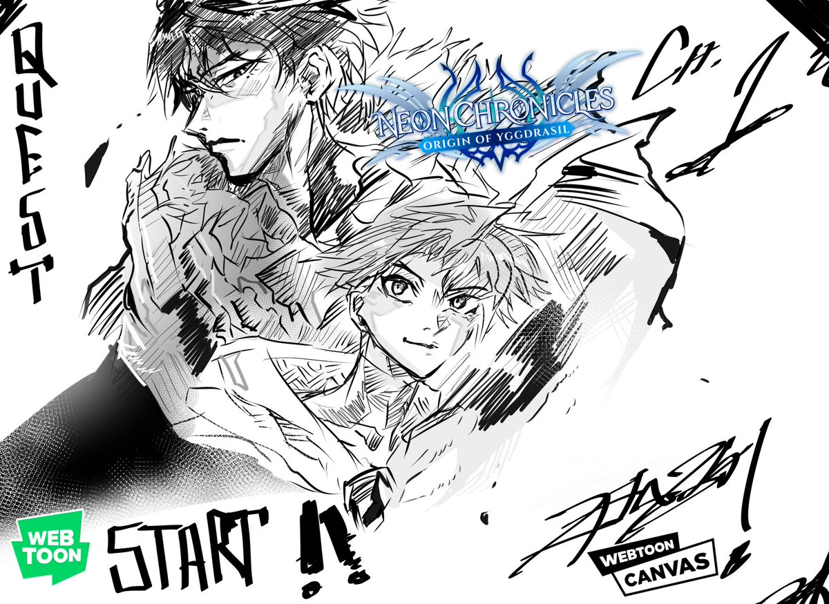 WEBTOON OUT NOW!

webtoons.com/en/canvas/neon…

#NEONCHRONICLES 

#manga
