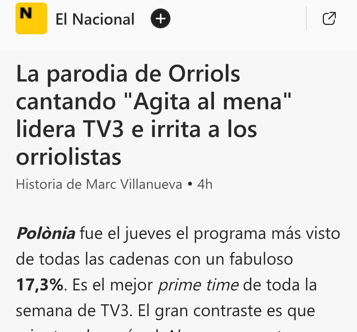 Sílvia Orriols tweet media