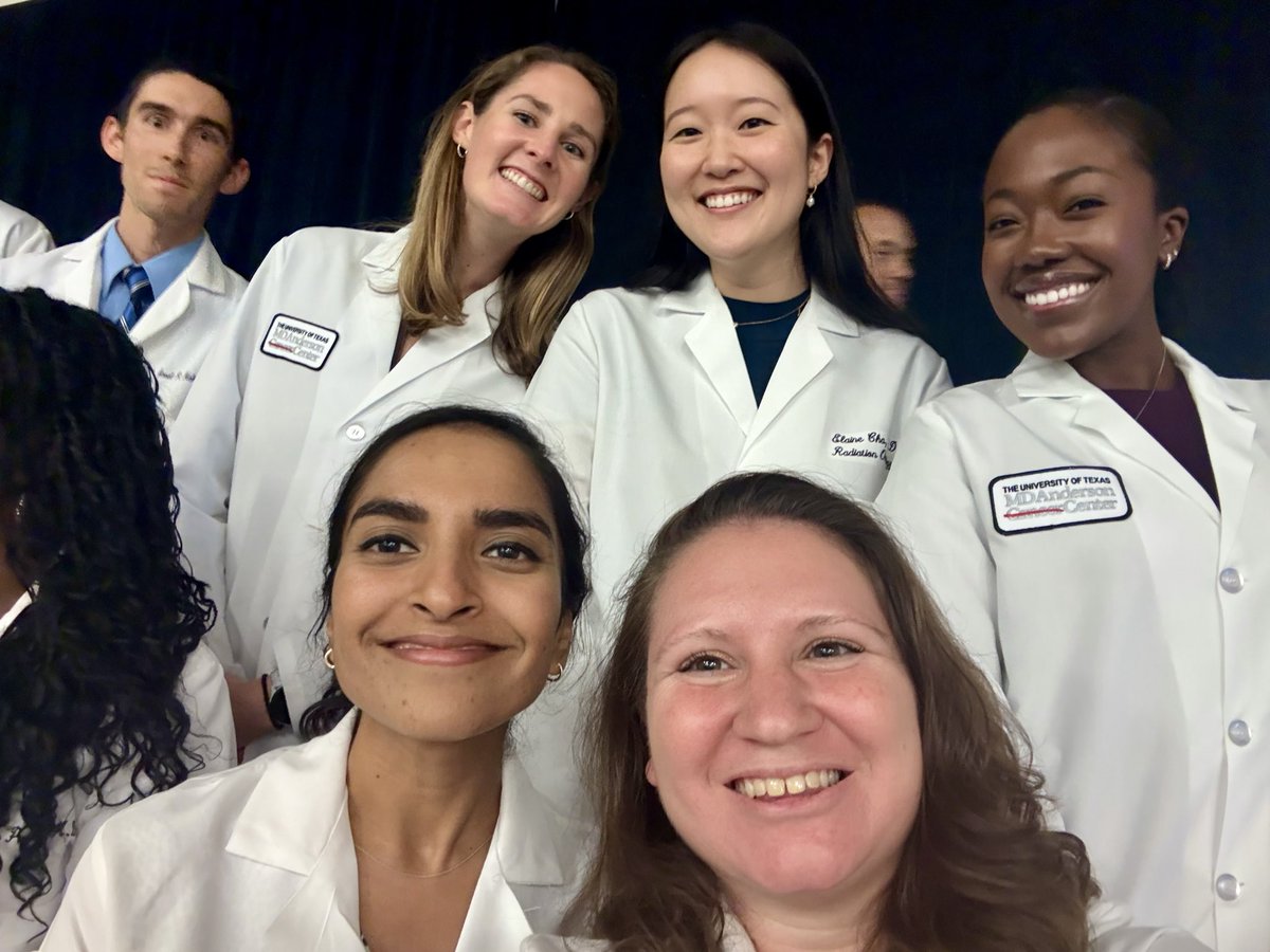 StephDudzinski's tweet image. For those applying #radonc #match2026, #1️⃣ thing I would look for is the people 

While residency training can be hard, life still happens &amp;amp; you want a village around you of leadership &amp;amp; co-trainees to support you along the way

I’m so🍀 to have had my @MDAndersonNews family! ❤️