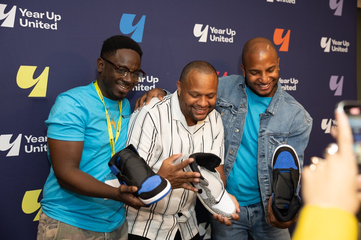 At this year’s #AlumniSummit, alumni left with new skills, new connections—and new Jordans 👟 Huge thanks to <a href="/Jumpman23/">Jordan</a>  &amp; <a href="/Good360/">Good360 Non-Profit Org.</a> for supporting our alumni network and our mission to close the Opportunity Divide!