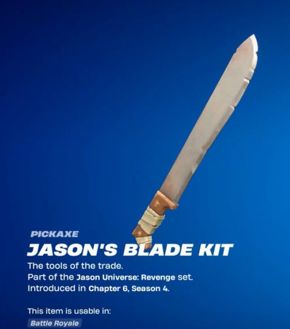 iSteezzzyy's tweet image. “And the Dull Machete for lamest kill-“