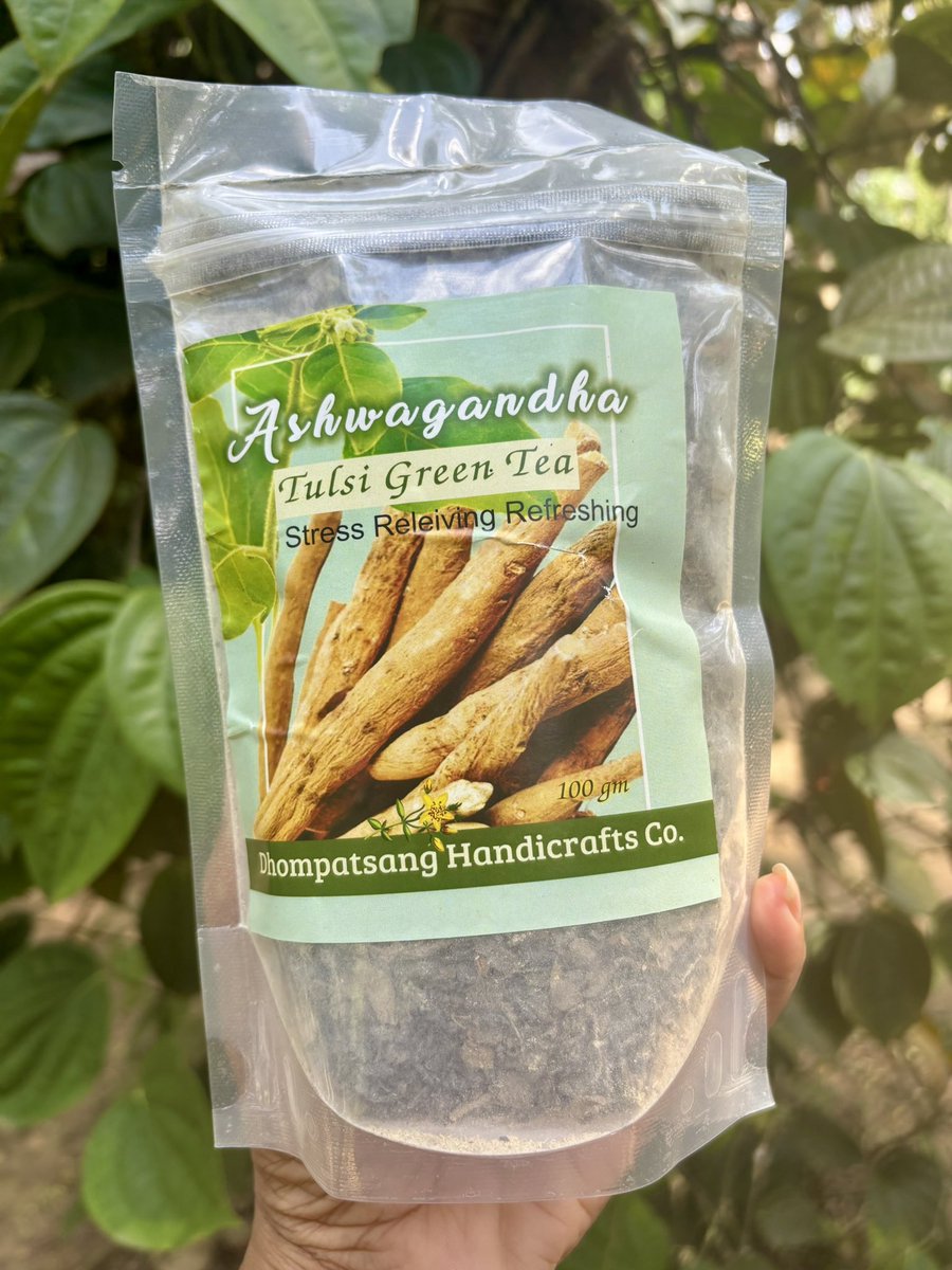 Panchamee's tweet photo. Ashwagandha Thulasi Green Tea - one of my favourite tonics 🤗 https://t.co/pXaJOJQl2y
