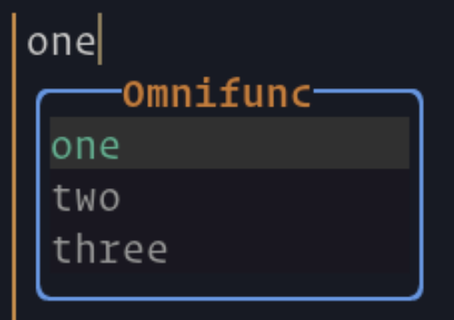 Neovim's tweet image. Try the &apos;pumborder&apos; option in Nvim 0.12 to get a border on the popupmenu.
