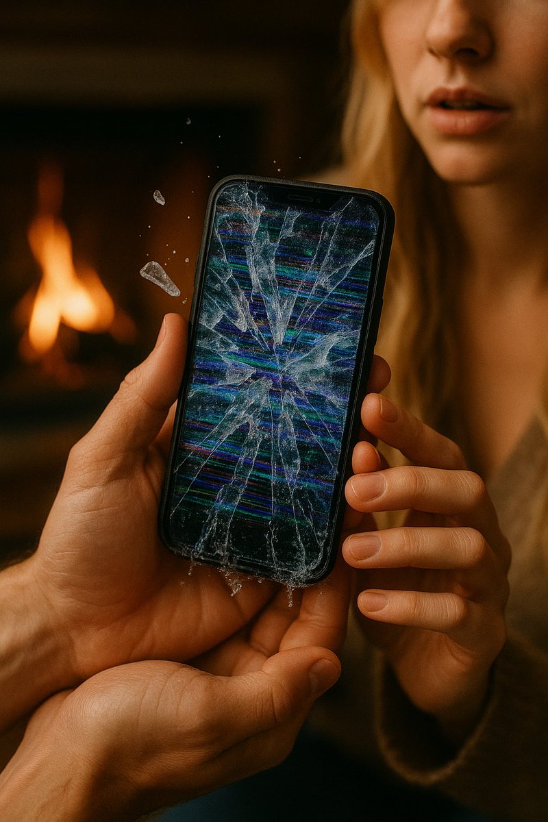 dreampunkLA's tweet image. Dream Log:
My phone shattered into ice, not just the screen, the whole thing held together by the case. A blonde future wife? held it with me in front of a fireplace. I panicked, but we saved it. I just didn’t want her to get cut.

#dreamlog #symbolic #surreal