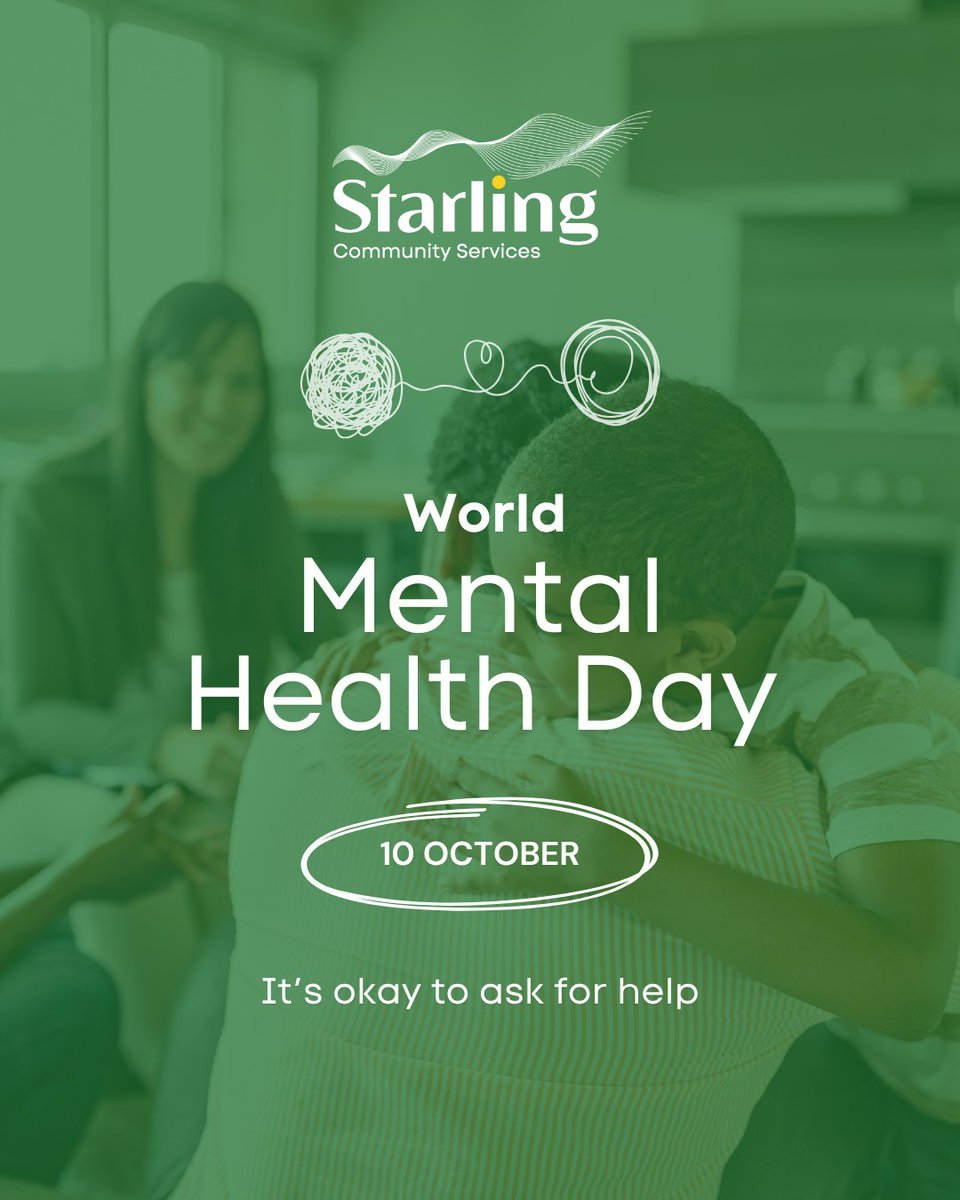 StarlingCanada's tweet image. On #WorldMentalHealthDay, remember: You are not alone. 💚 Call 519-749-2932 or visit frontdoormentalhealth.com for support! #YouAreNotAlone #ItsOkayToAskForHelp