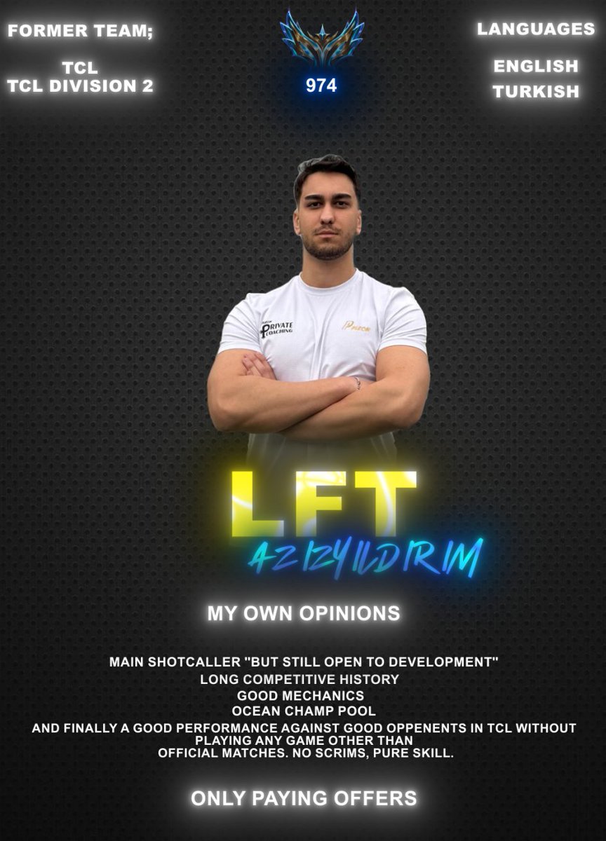 Hello everyone,  I am LFT and looking for offers for the upcoming splits.

Vod's are available upon request.

Retweets and likes are appreciated.