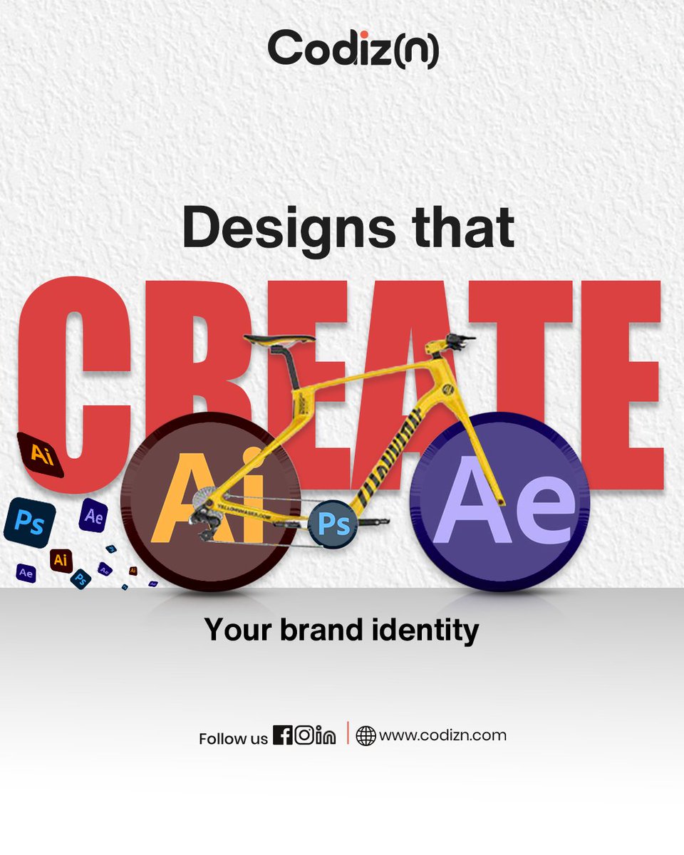 CodizN74259's tweet image. We don’t just design -we CREATE your brand’s identity.

#BrandBuilding #SoftwareDevelopment #WebDesign