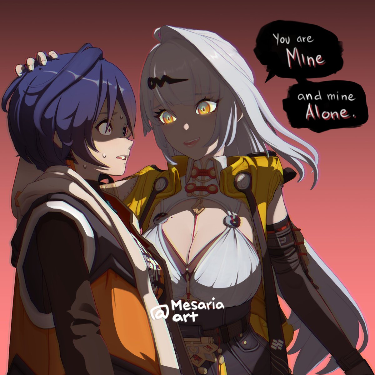 Eternal Moment イース トワイライト せつな とわ yandere yixuan. #ZenlessZoneZero #zzzzero #ゼンゼロ