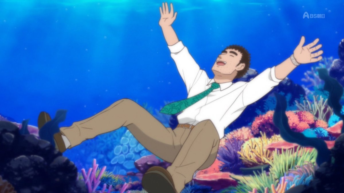 zeldatognn's tweet image. なるほど次回のアサシンひろしは溺死か #hiroshi_lunch #昼メシの流儀