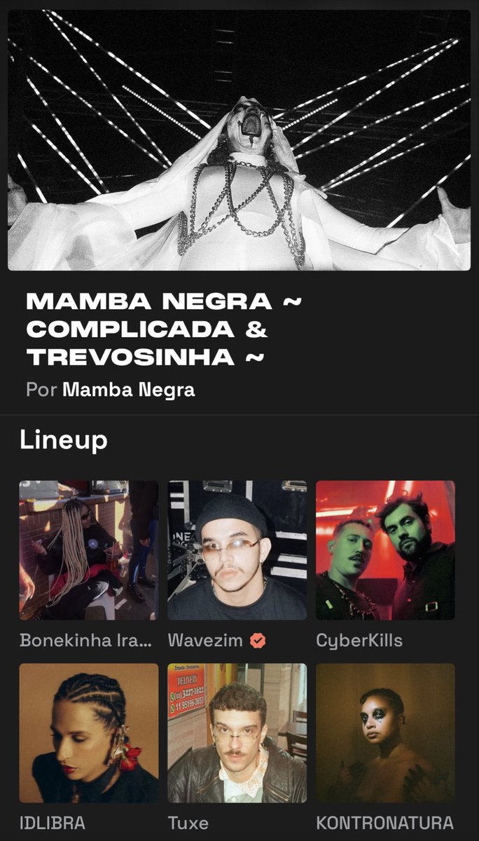 ~ dia 31/10 tem <a href="/MAMBANEGRAHHHH/">MAMBȺ ИЄĞRA 🥊 A VELHA BATE 💥20/12</a> na <a href="/boateZIG/">ZIG</a> + grande elenco