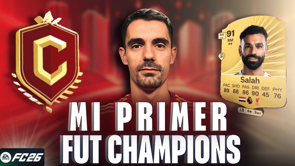 🔴NUEVO VIDEO EN YOUTUBE🔴

-Primer Fut Champions en #FC26 

youtu.be/qiYubvpGOt4?si…