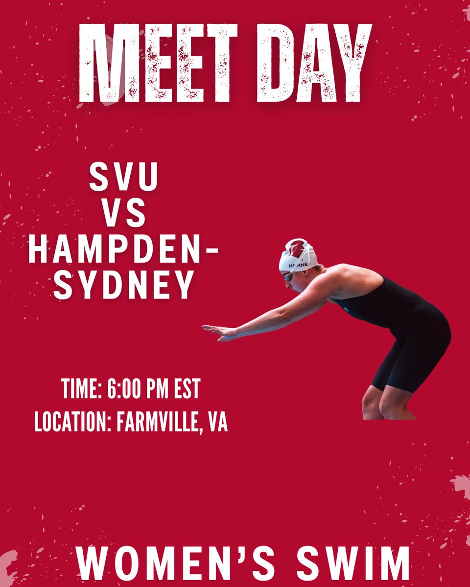 ⚔️GAMEDAY | KNIGHTS IN ACTION ⚔️

It’s a full evening of competition for Southern Virginia!

Men’s &amp; Women’s Swimming
📍 Farmville, VA
🕕 6:00 PM
🏊 Hampden-Sydney Tri-Meet

Men’s Soccer
📍 Fayetteville, NC
🕖 7:00 PM
⚽️ Methodist

Let’s go, Knights!