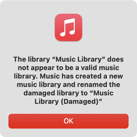 😬 So glad I make regular backups of the Music Library data files (feat. +12.000 albums).