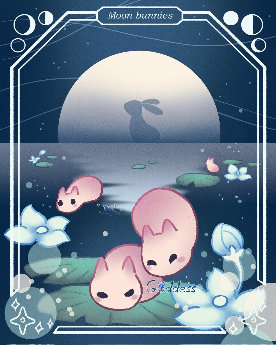 Godesscall's tweet photo. 🌙Moon bunnies✨️
#SkyChildrenoftheLight #thatskygame #skycotl #DaysofMoonlight #sky星を紡ぐ子どもたち #Skyイラスト https://t.co/rVNbaIZRfp