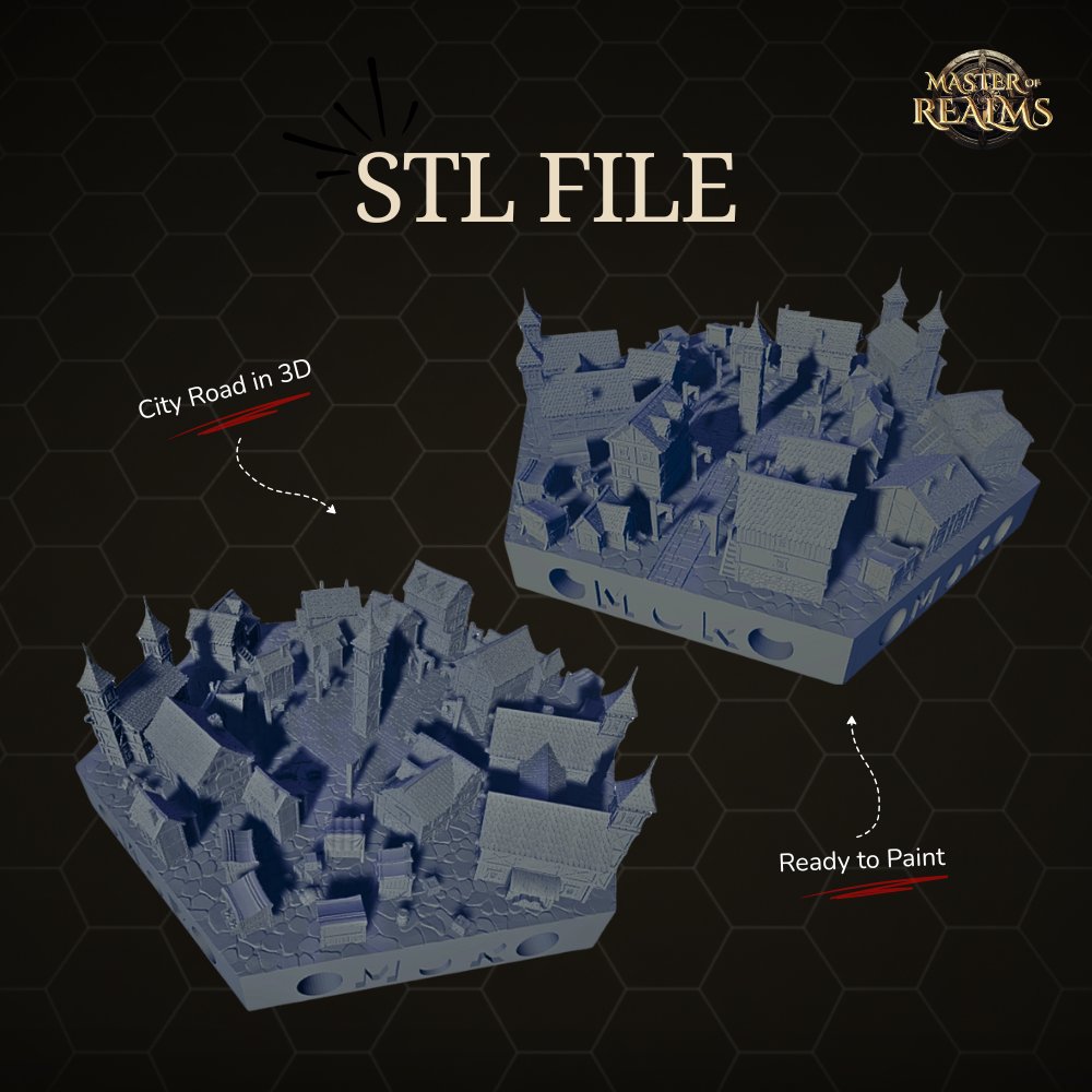 MasterofRealm's tweet image. Master of Realms brings your fantasy worlds to life in a form of 3D models you can paint and use in your TTRPG campaigns!🏰🛣️

Wishlist Now on Steam!
Join Our Discord Community - Link in Bio.

#mapmaking #fantasymaps #rpgmaps #worldbuildin #dnd5e #masterofrealms #3dmodel #STL…