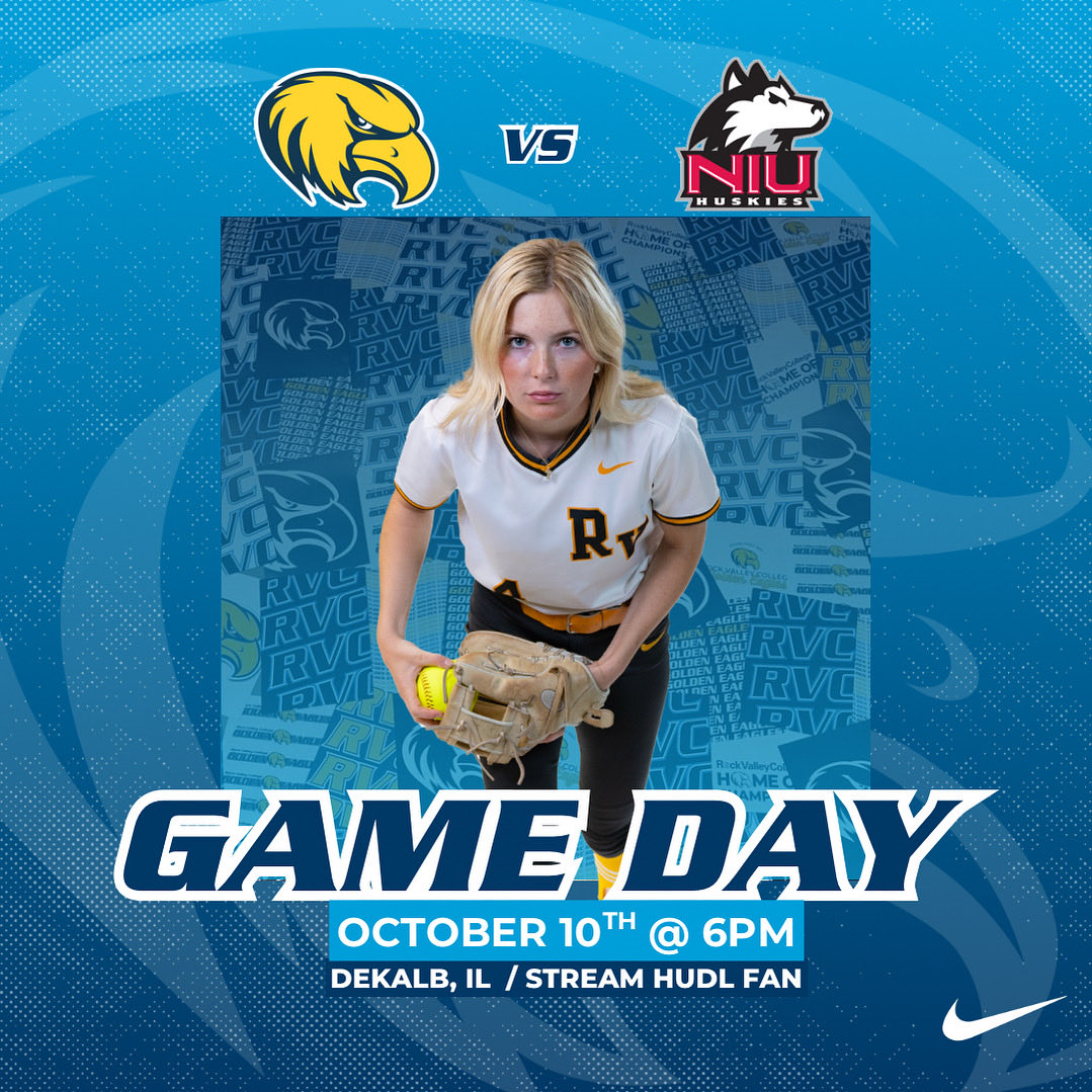 🚨 GAME DAY 🚨

🥎 vs. Northern Illinois 
🗓️ 10/10/2025
⏰ 6:00 PM
📍DeKalb, IL
📺 fan.hudl.com/usa/il/rockfor…
