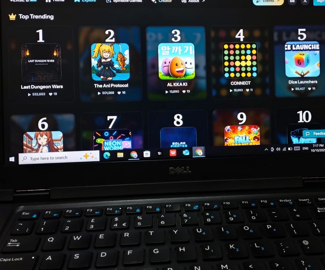 cryptolab738's tweet image. With @Verse_Eight, creativity isn’t limited by code it’s powered by imagination. 

Verse8 is an AI-powered game creation platform where anyone can turn an idea into a fully playable game in minutes, no coding or dev tools needed. Just describe your concept, and AI brings it to…
