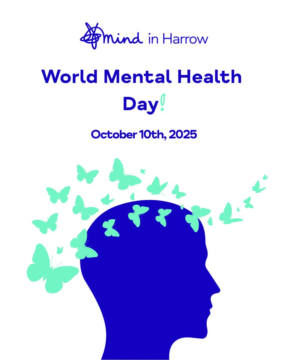 Today is #WorldMentalHealthDay - a reminder to pause, check in with yourself and others, and prioritise mental wellbeing. 💙

At Mind in Harrow, we’re here to make sure no one faces a mental health problem alone.

👉 mindinharrow.org.uk

#MentalHealthAwareness #YourLocalMind