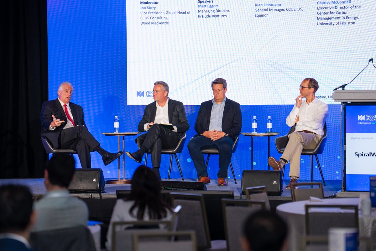 WoodMackenzie's tweet image. That's a wrap on our Carbon Capture, Utilization & Storage Conference - and what a two days it was!
Industry leaders, policymakers, and innovators came together in Houston to discuss what it will take to scale CCUS from early projects to a mature global value chain. From…