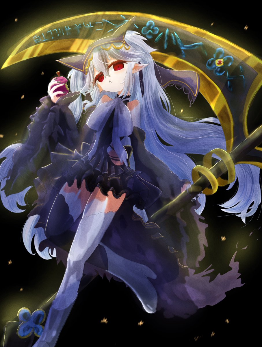crescendoart's tweet photo. 冥界の女王、ナイラ様！！！🎃👻🌽
#絵フブキ
#FBKINGDOMSTORY https://t.co/qK6DlUaFtS