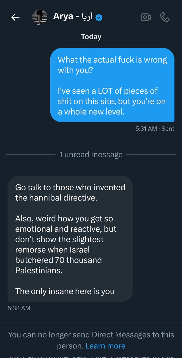 Typical terrorsimp debate skills.