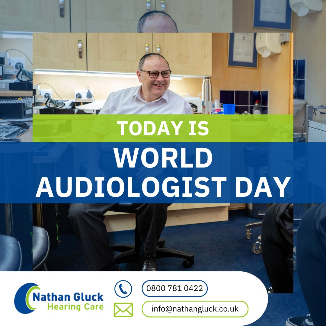 Today, we celebrate the dedication of audiologists and their role in supporting those with hearing loss, tinnitus, and other auditory challenges.🦻👨‍⚕️

#WorldAudiologistDay #HearingHealth #Audiology
