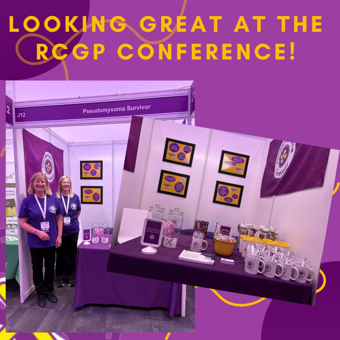 PMPSurvivor's tweet photo. #teamPS at the #RCGPAC25, #raisingawareness among 2,400 GPs. Maddy, Anne &amp; Jo are ready to start conversations, share stories, &amp; help frontline medical professionals recognise our ultra-rare cancer sooner.

#AppendixCancer #PseudomyxomaSurvivor #RareButReal #EarlyDiagnosisMatters https://t.co/7urCpOF6V8