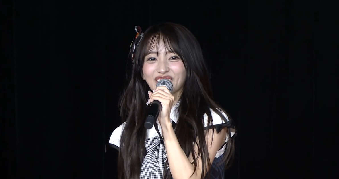 本日の自己紹介MCお題
ずっきーに感謝してる事は何ですか？

#向井地美音
「ギャップありがとう」
「ここ1，2年で隙がある姿を見せてくれるようになって」